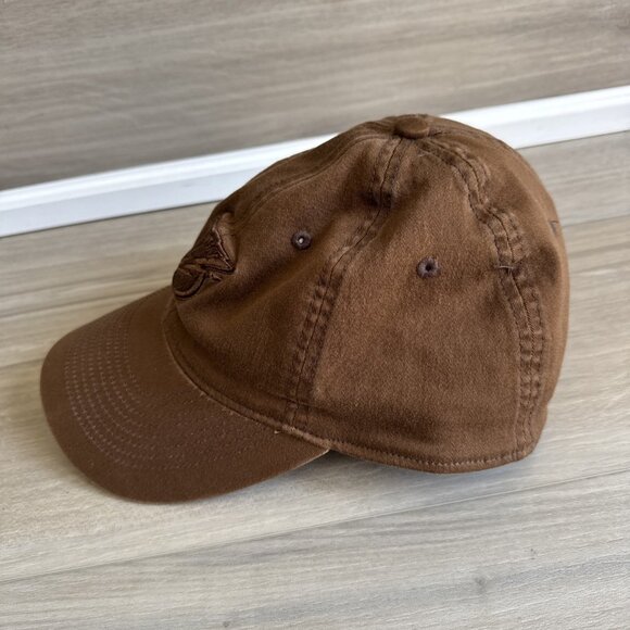 Vintage Tampa Bay Lightning Hat Fitted OSFA Brown Old Time Hockey NHL Hockey - Picture 3 of 16